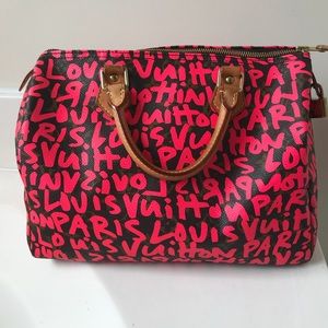 Louis Vuitton Stephen Sprouse Graffiti Speedy 30